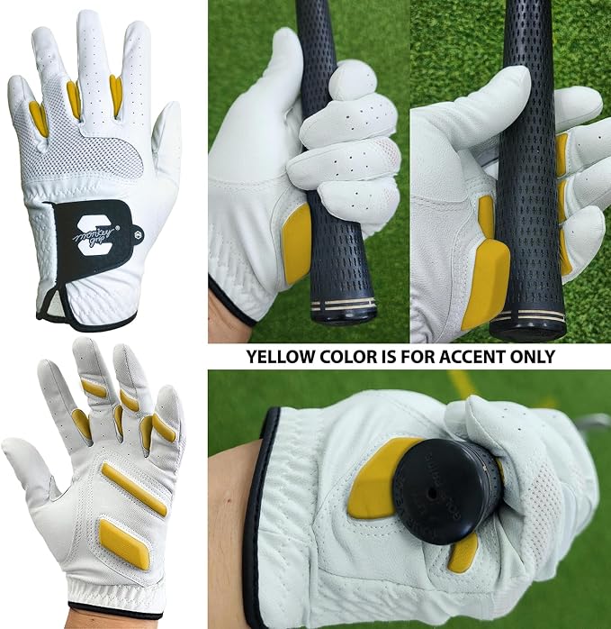 MONKEY GRIP Wedge Pad Golf Glove Premium Synthetic Nonslip Power Grip Good Grip - Image 4
