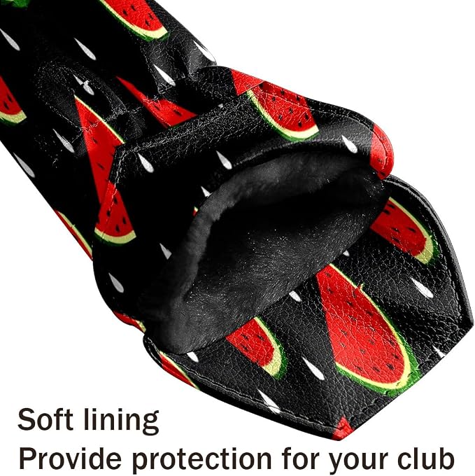 Golf Club Head Cover Waterproof Leather - Image 7