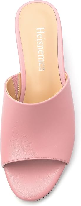 Wedge Sandals for Women Open Toe Wedge Heels Womens Matte High Heel Sandal - Image 3
