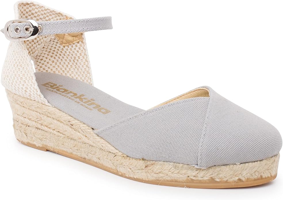 Girona Authentic Spanish Espadrille Wedge Sandals - Image 3