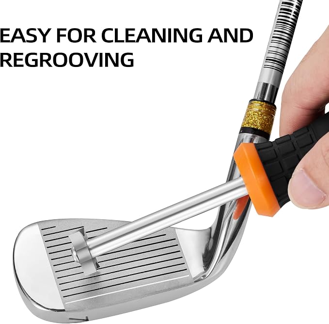 Golf Club Groove Sharpener, Re-Grooving Tool and Cleaner - Image 2