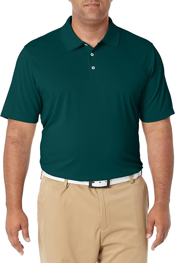 Amazon Essentials Mens Golf Polo Shirt, Moisture-Wicking Quick Dry, Short Sleeve by AmazonEssentials