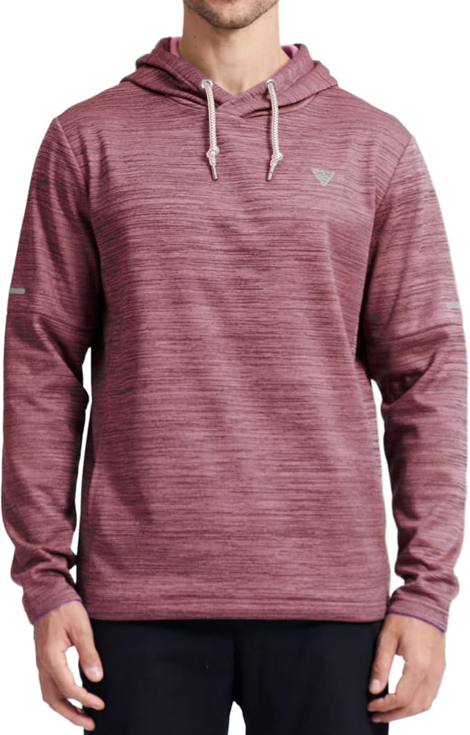 Hoodies for Men Golf Fleece Hooded Sweatshirts Dry Fit Athletic Lightweight - Image 2