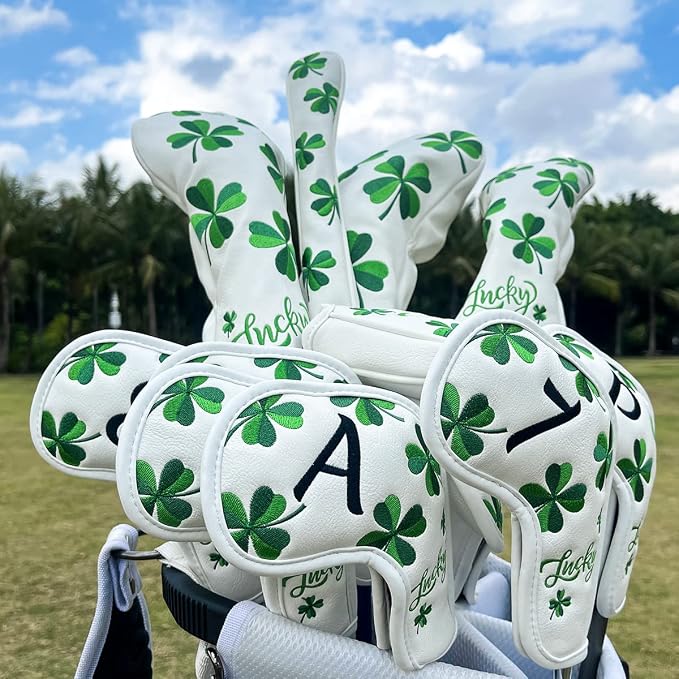 Golf Headcovers Live Lucky Golf Driver Covers Advanced Embroidery Fairway Wood - Image 4