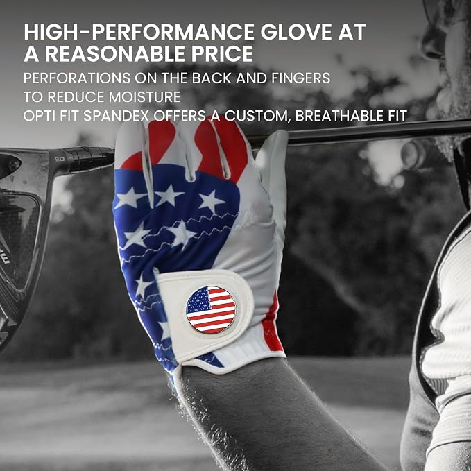 FINGER TEN Golf Gloves Men Right Handed Golfer Left Hand - Image 7
