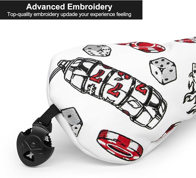 Golf Club Headcover for Driver Covers, Fairway Wood Covers, Hybrid Covers - Image 3