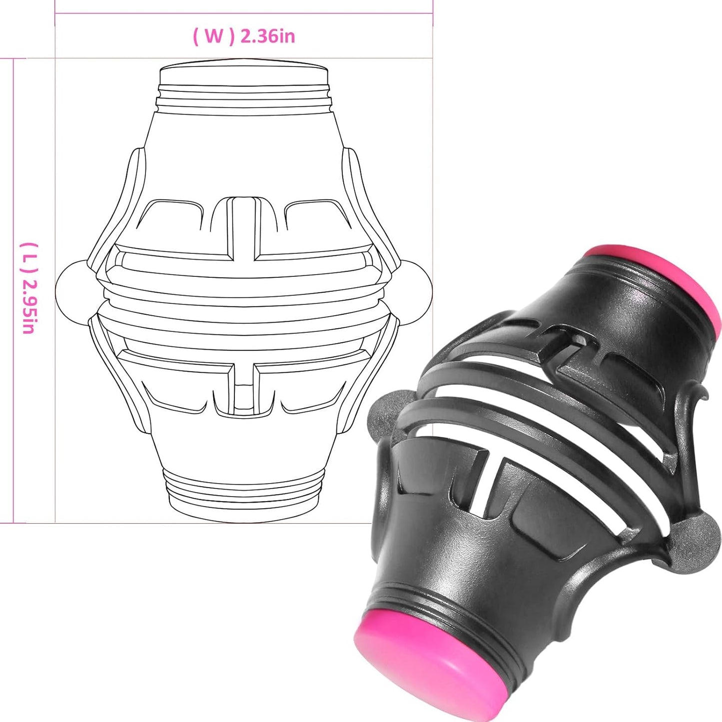 1 Pack 360° Triple Line Golf Ball Marker，Golf Ball Line Marker Tool，Golf Ball Marker Stencil，Alignment Ball Marker，Golf Accessories