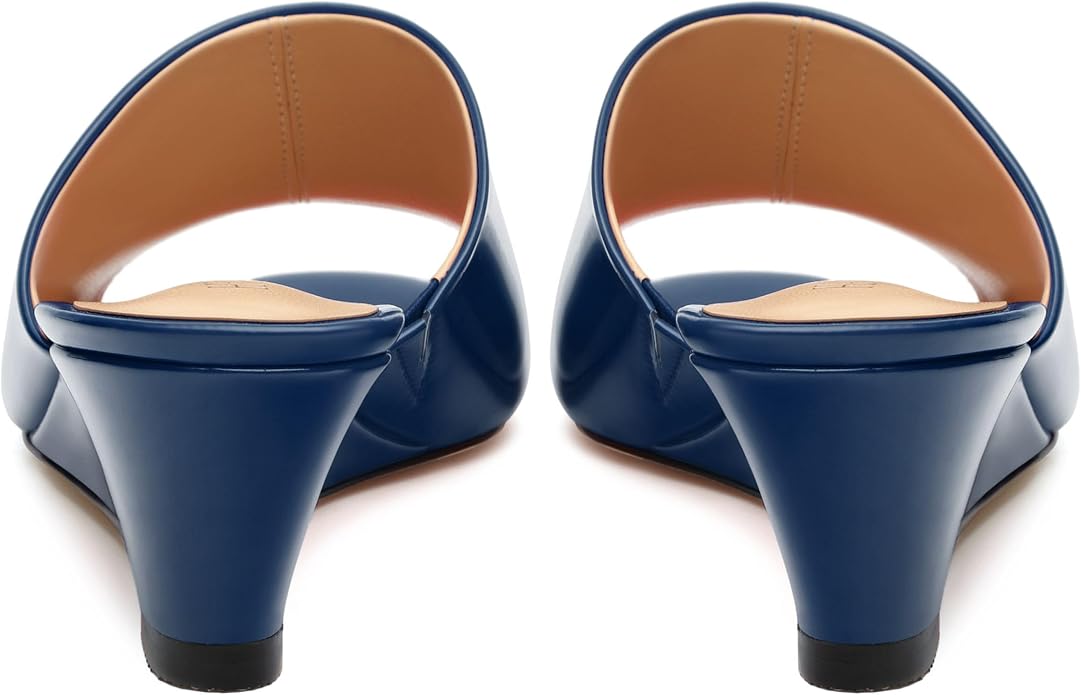 Wedge Sandals for Women Open Toe Wedge Heels Womens Matte High Heel Sandal - Image 4