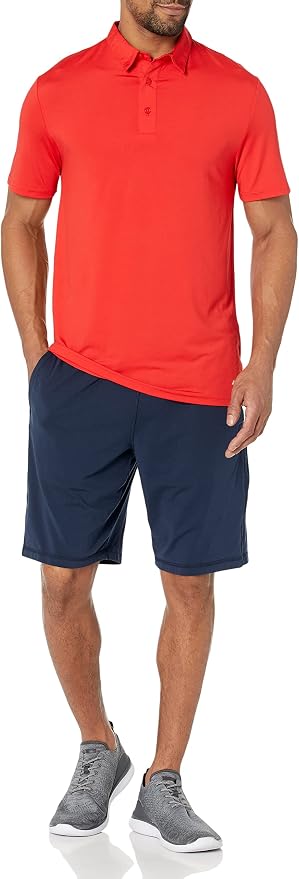 Amazon Essentials mens Slim-Fit Quick Dry Tech Stretch Lightweight Golf Polo - Image 4