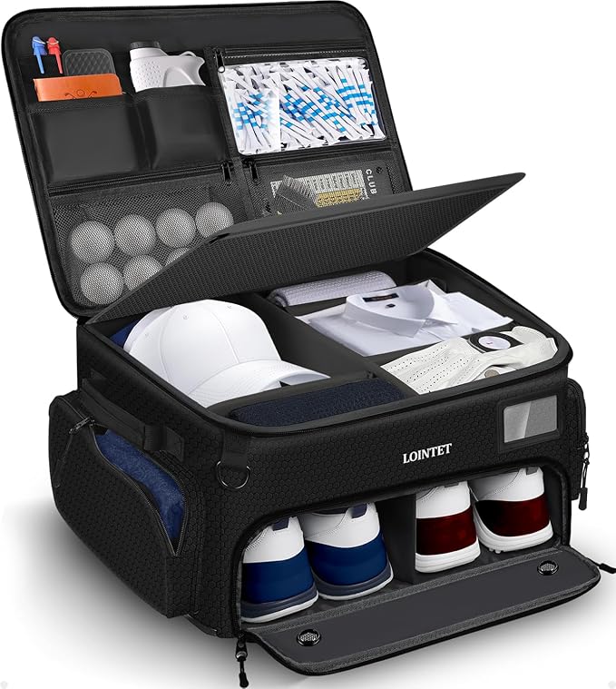 Golf Trunk Organizer, Waterproof Car Golf Locker by LOINTET