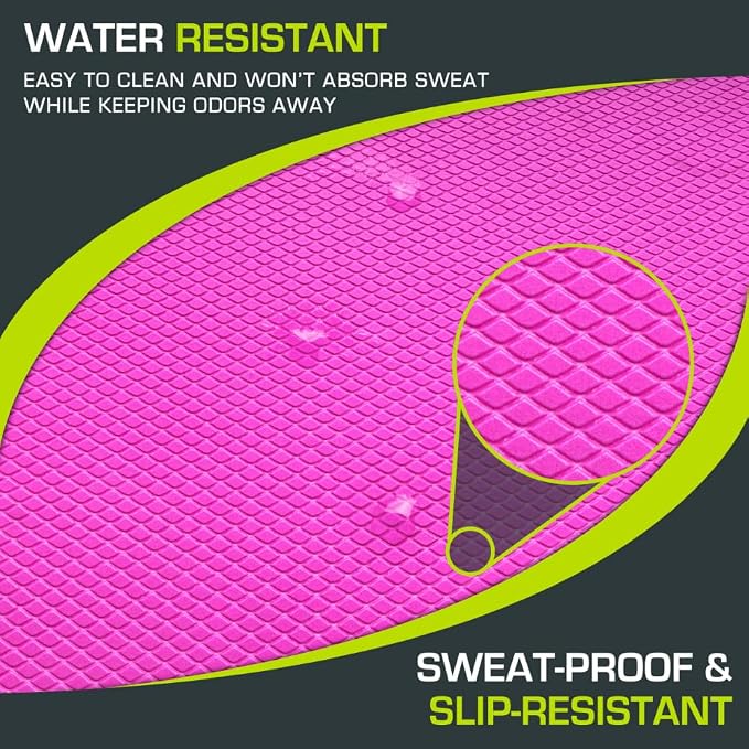 ProsourceFit Exercise Balance Pad – Non-Slip Cushioned Foam Mat & Knee Pad - Image 4