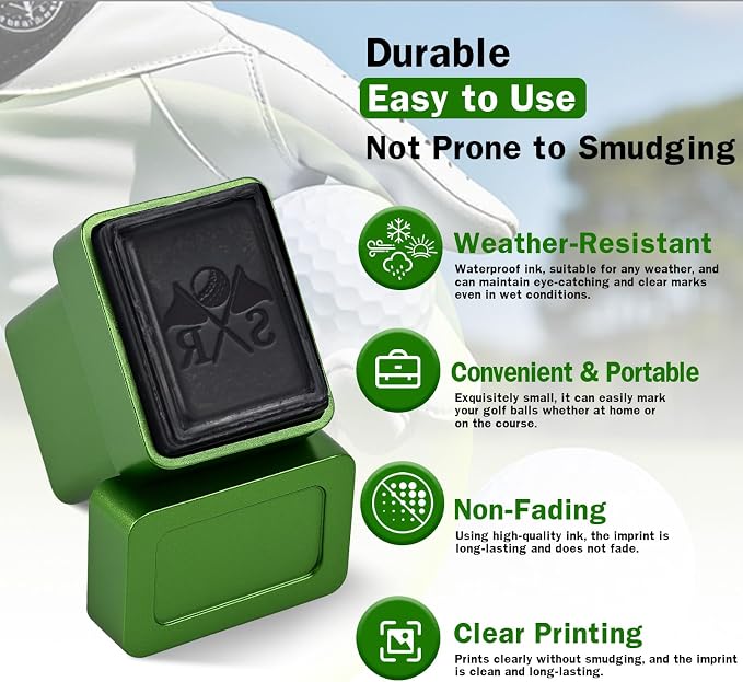 Custom Golf Ball Stamp | Self-Inking Golf Stamp - Image 3
