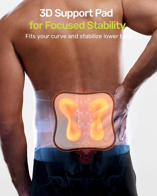 Back Brace for Lower Back, 8X Powerful Lumbar Support - Image 4