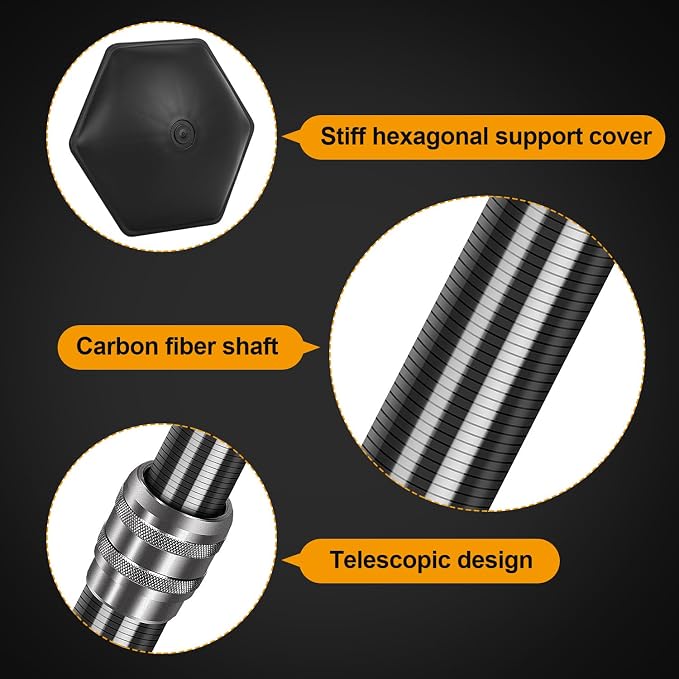 Carbon Fiber Golf Travel Bag Support Pole - Image 3
