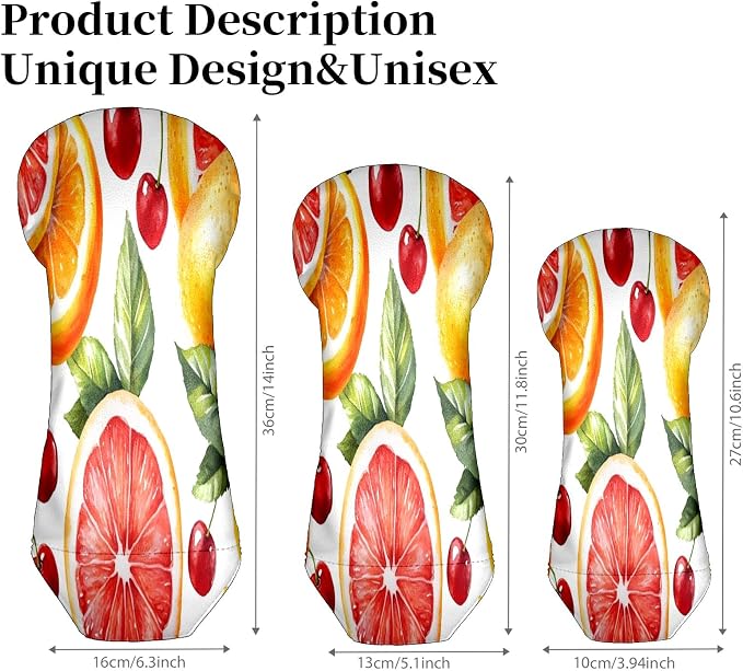 Funny Butterfly Colorful Golf Head Covers - Image 5