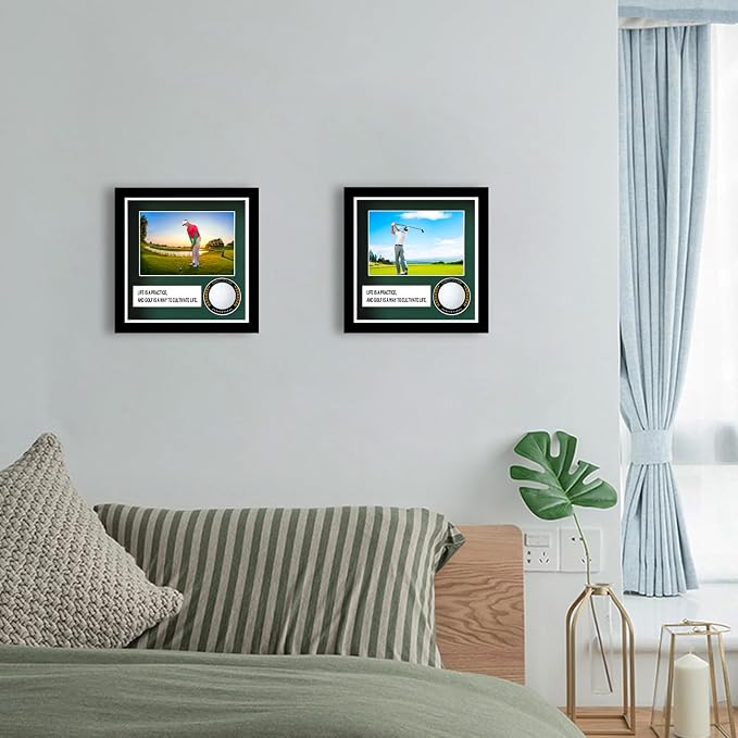 Golf Ball Case Display, 9.8"x8.6"Golf Ball Holder Display, Hole in One Display - Image 4