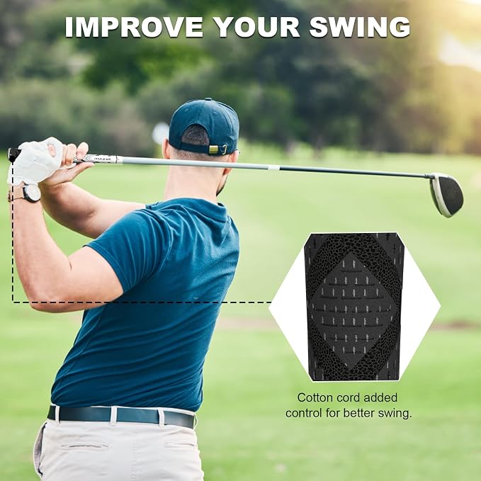 MAZEL Cord Rubber Golf Grips for Men - Image 6