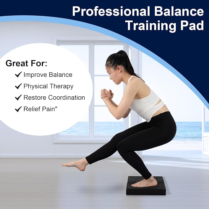 StrongTek 2-in-1 Non-Slip Balance Pad - Image 4
