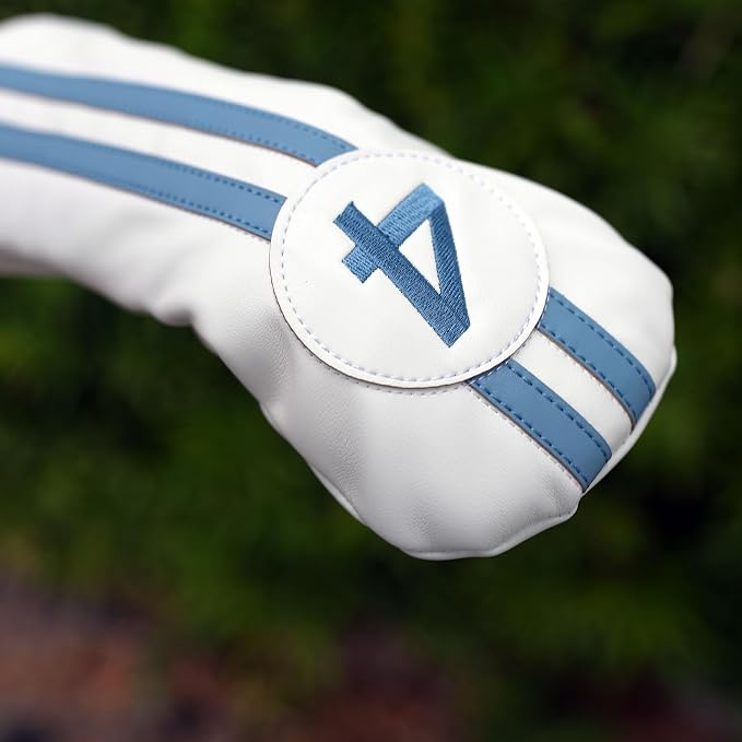 Single Headcover, Easy Slip-On Easy-Off Golf Club Head Cover, Fleece Lined - Image 3