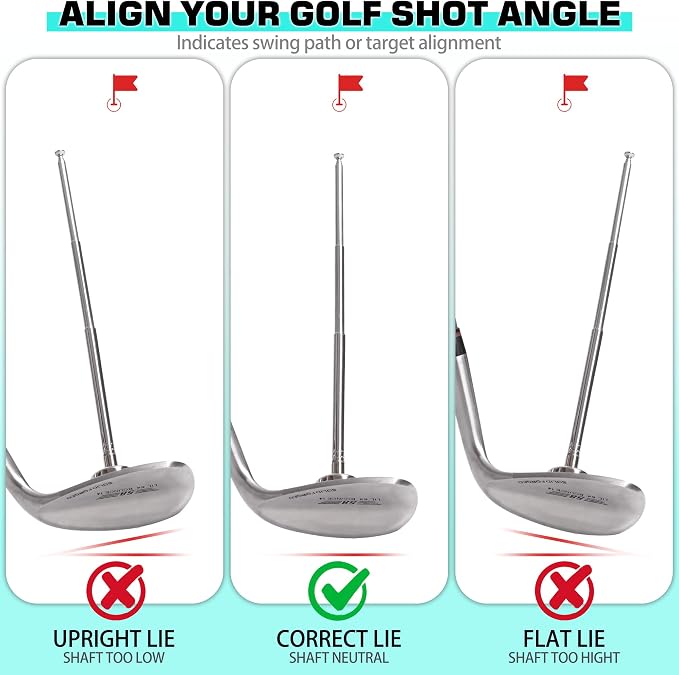 Golf Alignment Rods, 7 Length Adjustments - Image 4