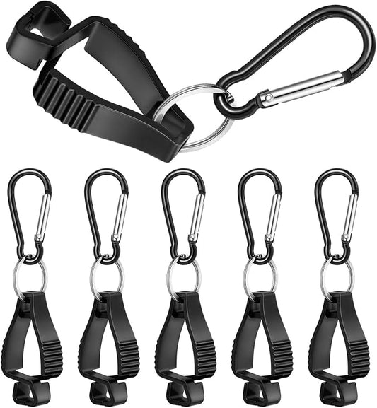 Jetec 6 Pcs Glove Clips for Work Glove Holder Grabber Safety Clips for by Jetec