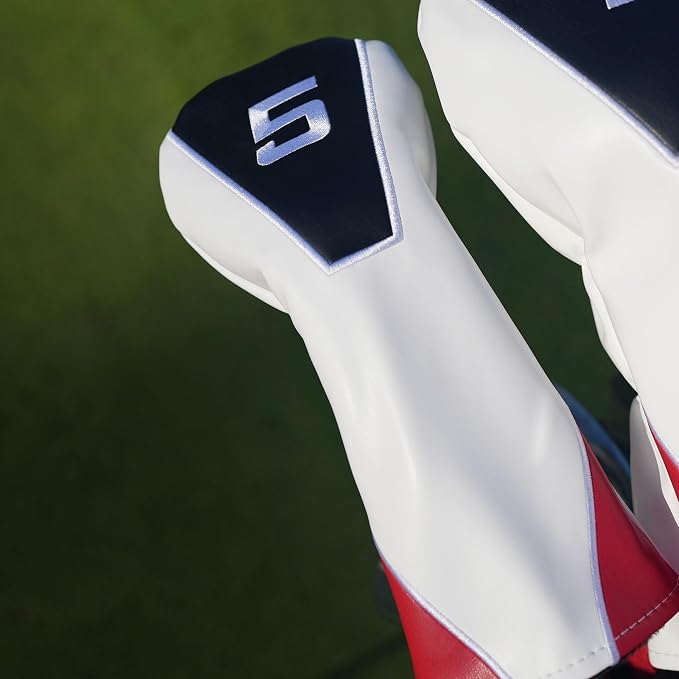 Single Headcover, Easy Slip-On Easy-Off Golf Club Headcover, Fleece Lined - Image 3