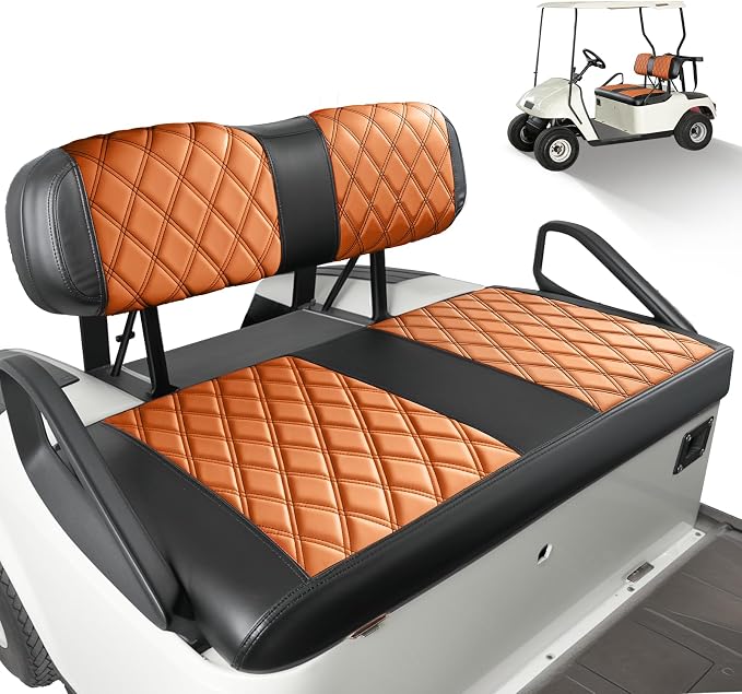 Drive-up Golf Cart Diamond Seat Covers, Wipe Clean PVC by Drive-up
