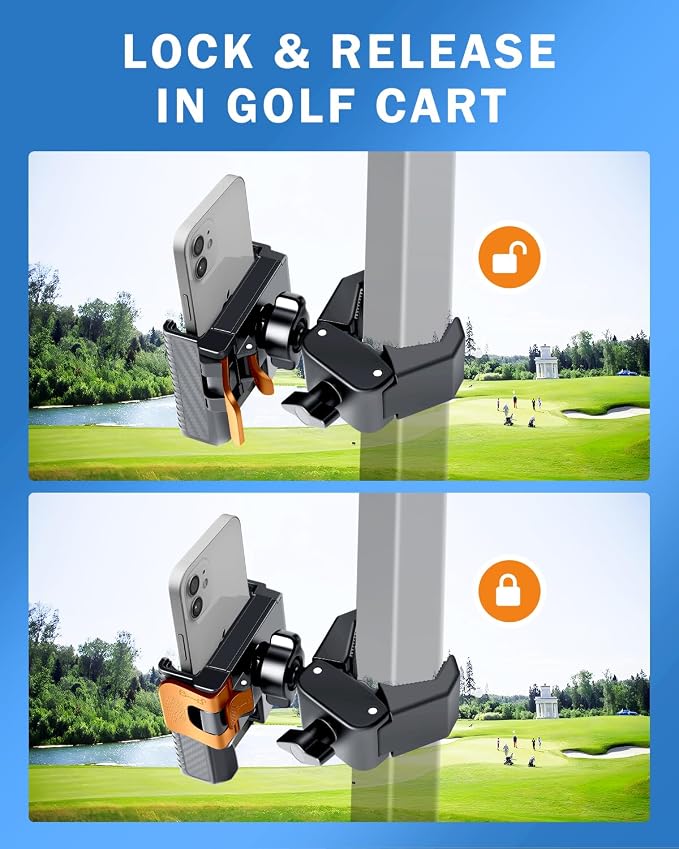 Golf Cart Phone Mount Holder - Image 3
