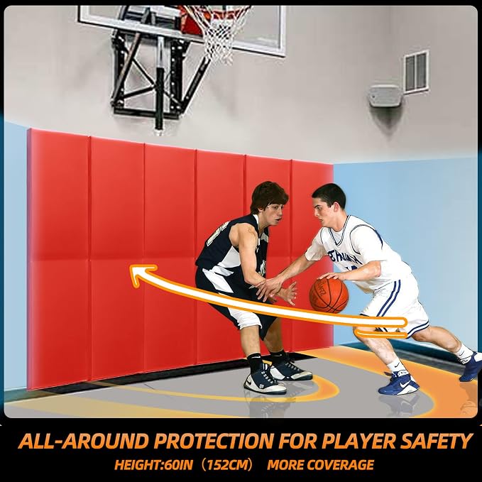 PROGOAL Gym Wall Paddings Basketball Court Wall Protection Pad - Image 5