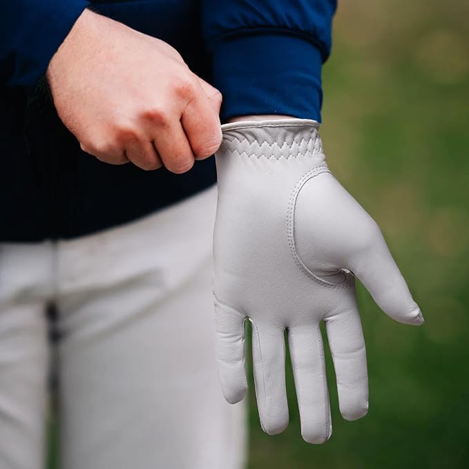 KVV Cabretta Leather Golf Gloves - Image 4