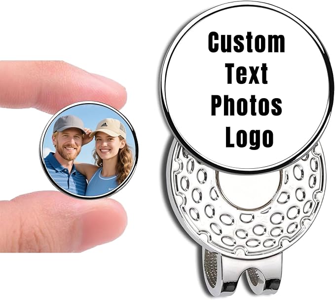Custom Golf Ball Marker Hat Clip by Unknown