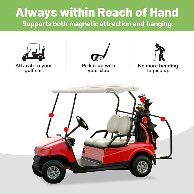 2 Pack Magnetic Golf Towels - Image 5