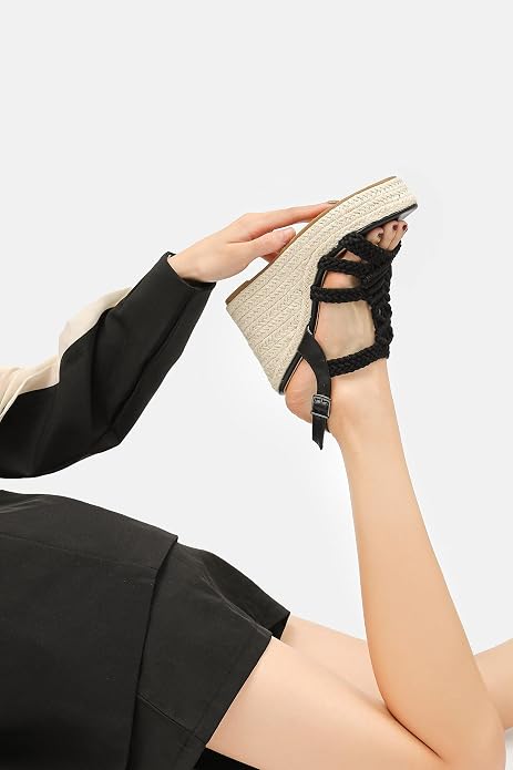 Espadrille Wedge Sandals for Women Platforms & Wedges - Image 5
