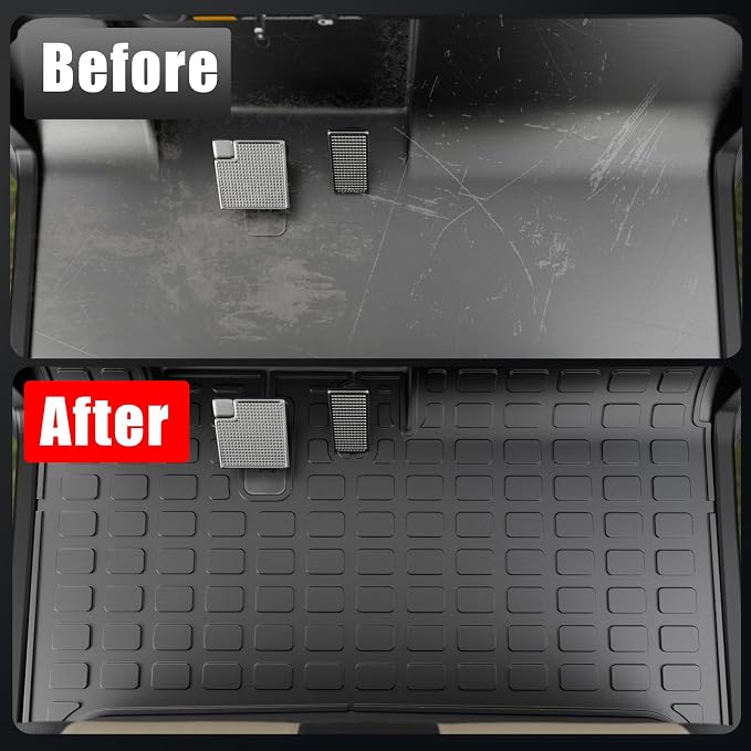 Floor Mats Compatible with i40F/i40FL/i60/i60L Golf Cart TPE All Weather 1st - Image 2