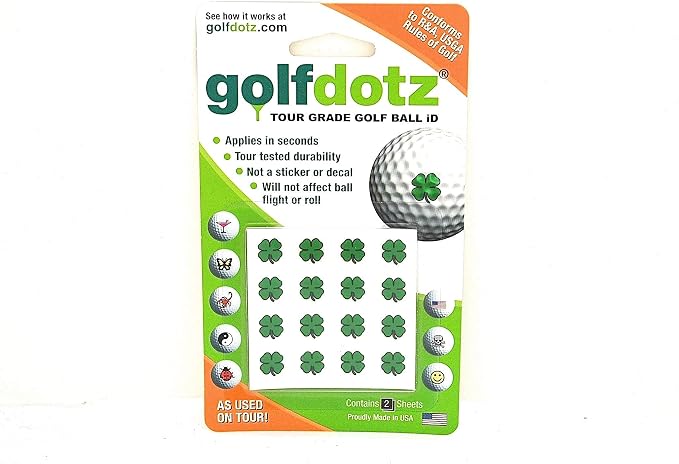 Golfdotz - USGA Rule Conforming Golf Ball Markers, Golf Ball Stickers - Image 2