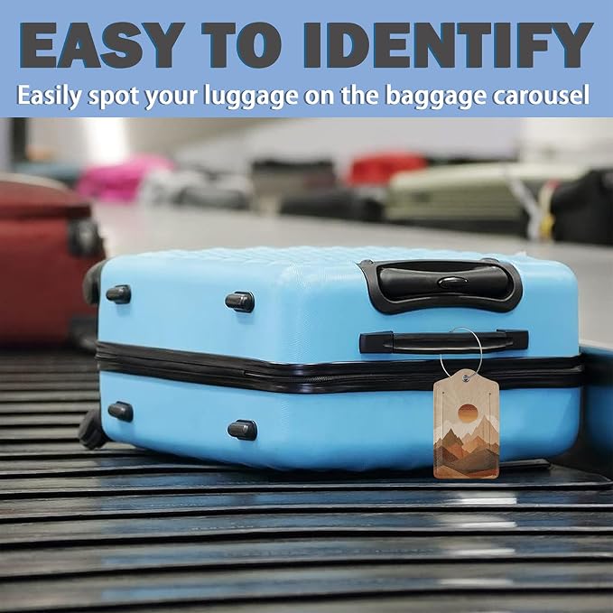 3 Pack PU Leahter Luggage Tag - Image 5