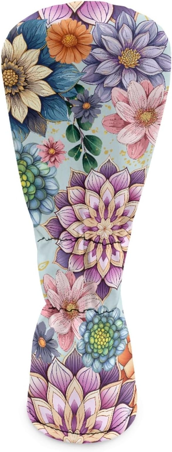 Golf Club Head Covers for Club Protective, Waterproof PU Leather Driver Fairway - Image 2