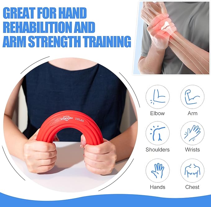 Flex Therapy Bar and Grip Strength Trainers set, Physical Therapy & Resistance - Image 5