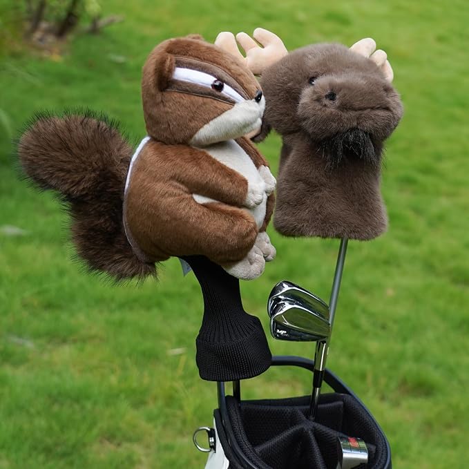 Funny Golf Driver Head Gover, Animal Golf Club Cover Ultra Premium Plush Tour - Image 6