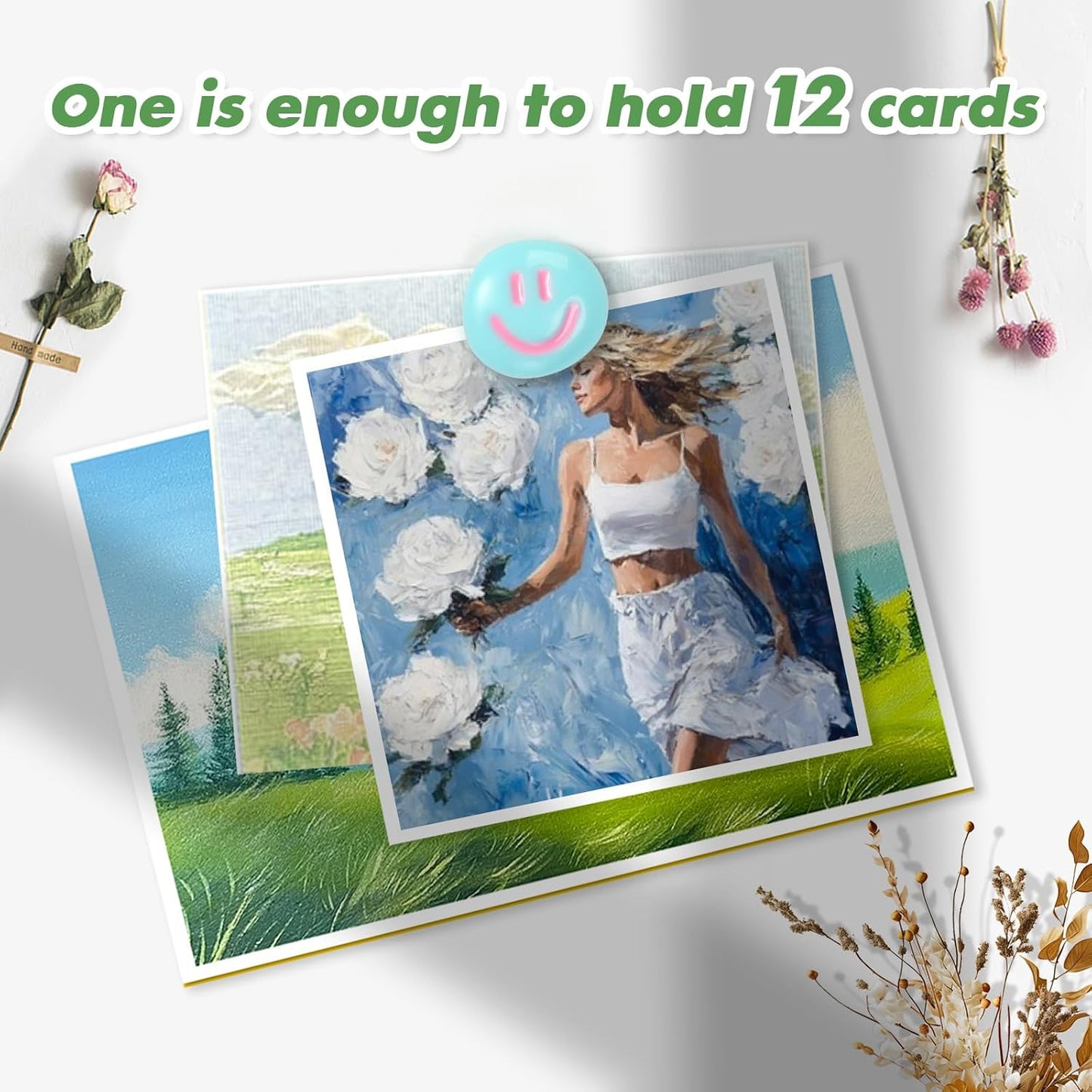 12Pcs Fridge Magnet Cute,6 Colors Refrigerator Magnet, Resin Smile Face Decorative Magnets, Smile Magnets for Whiteboard Cabinet Locker Classroom Kitchen Office