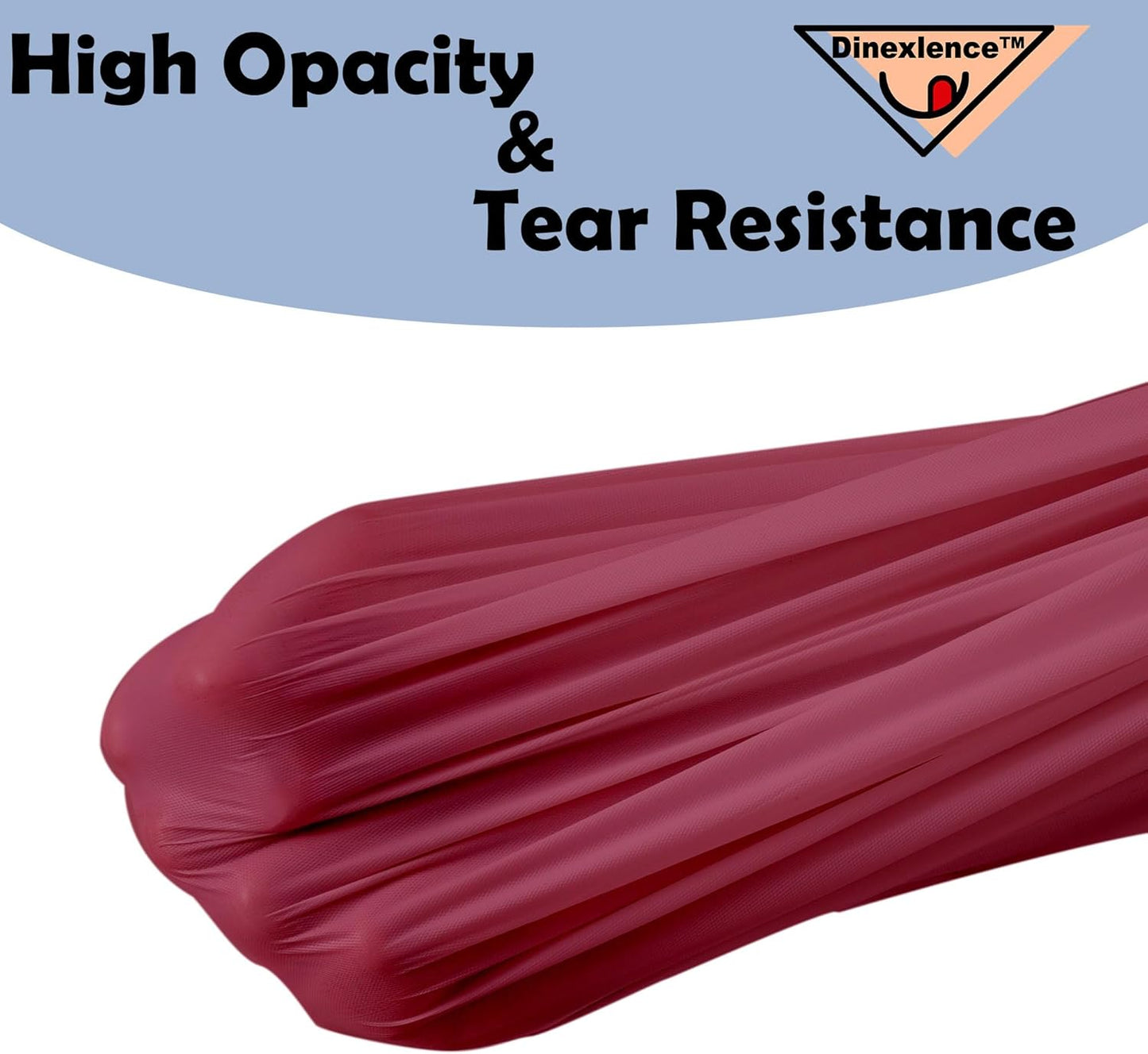 2 Pack Burgundy Premium Plastic Tablecloth Rectangle 54 x 108 Inches Reusable Wine Red Decorative Table Cover for Dining, Wedding, Party, Indoor and Outdoor use