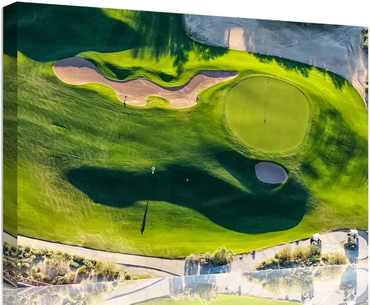 chenchenArt Arizona Golf Course Wall Art by chenchenArt