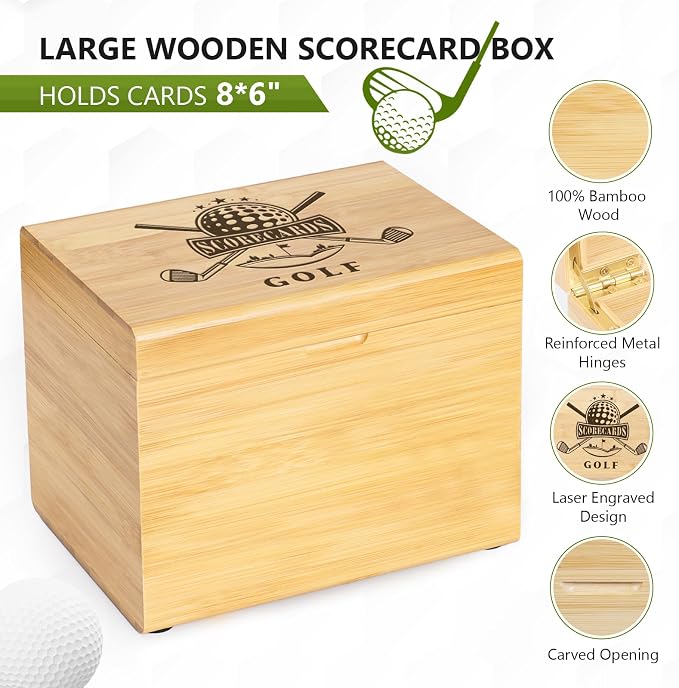 Golf Storage Box Golf Gifts - Image 4