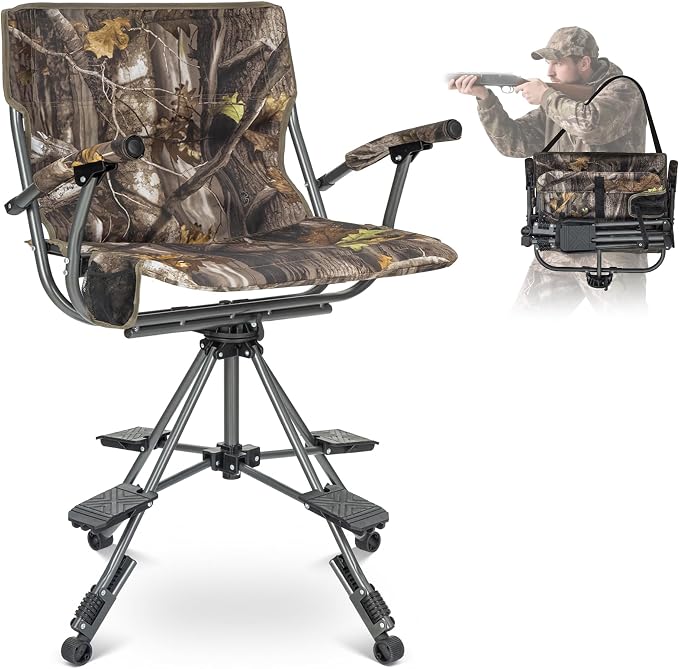 LET'S CAMP Folding Hunting Chair by LETSCAMP