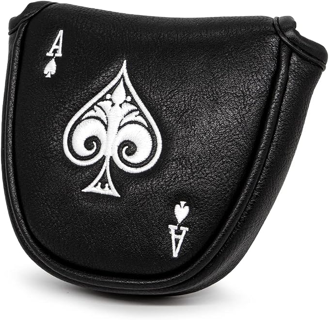 Barudan Golf Putter Cover Headcover Mallet Putter Head Cover Magnetic Club by BarudanGolf