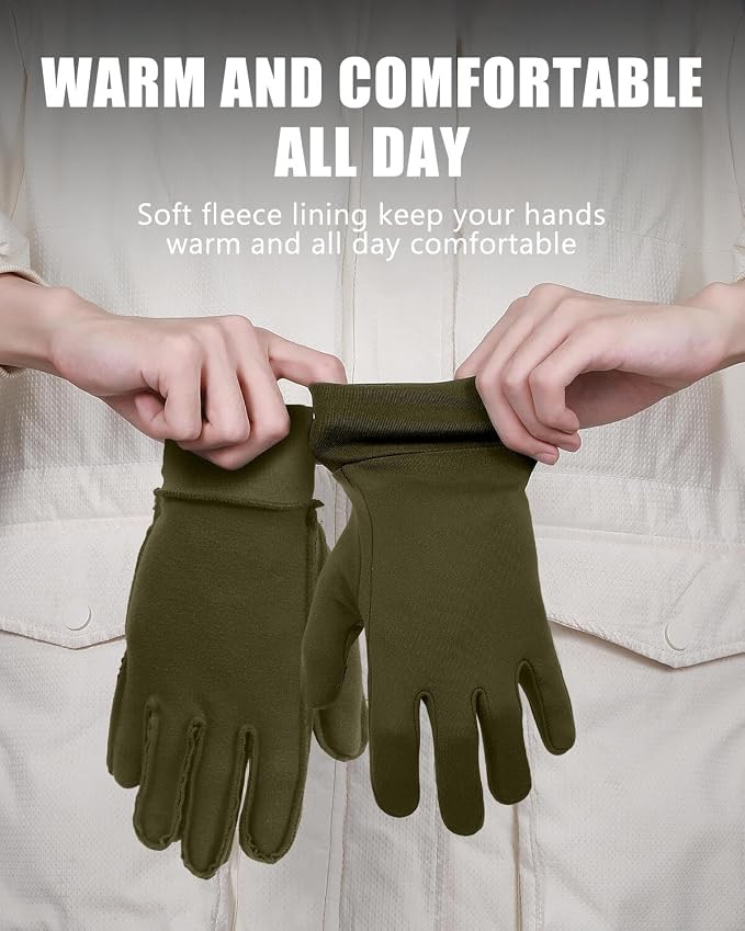 Aegend Lightweight Winter Gloves - Image 7