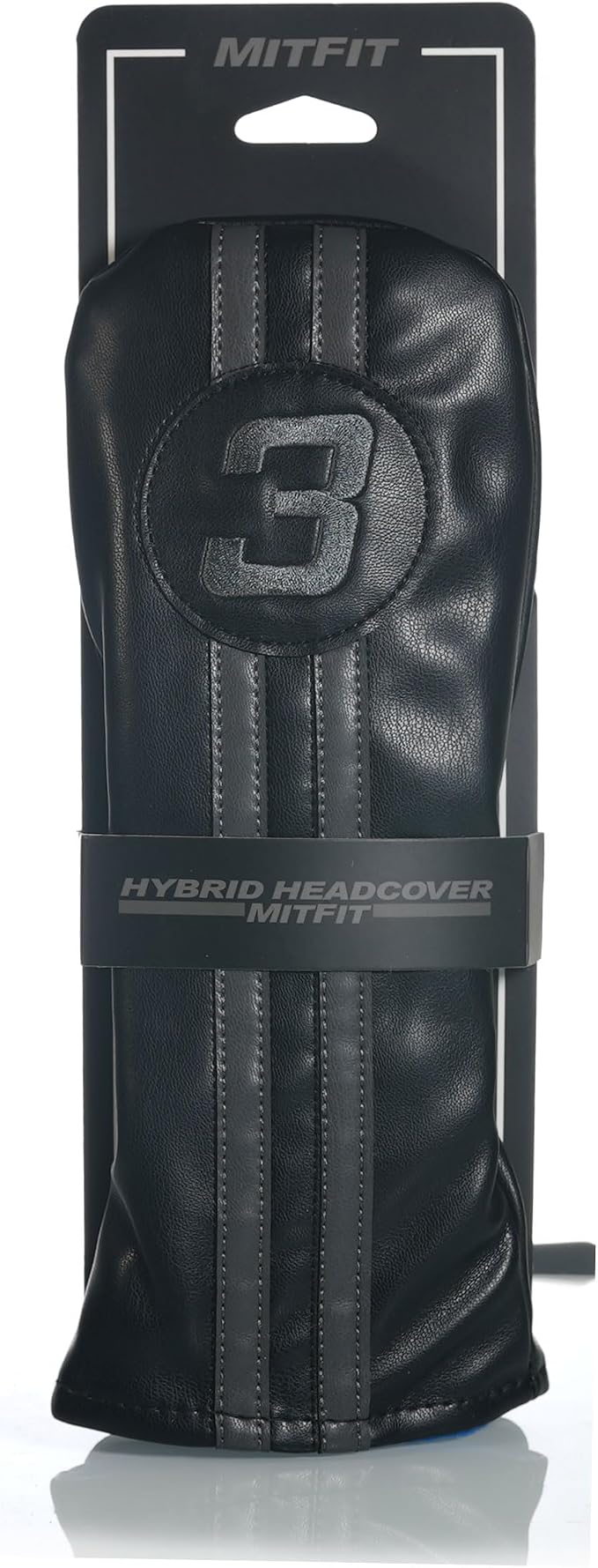 Single Headcover, Easy Slip-On Easy-Off Golf Club Head Cover, Fleece Lined by MitFit
