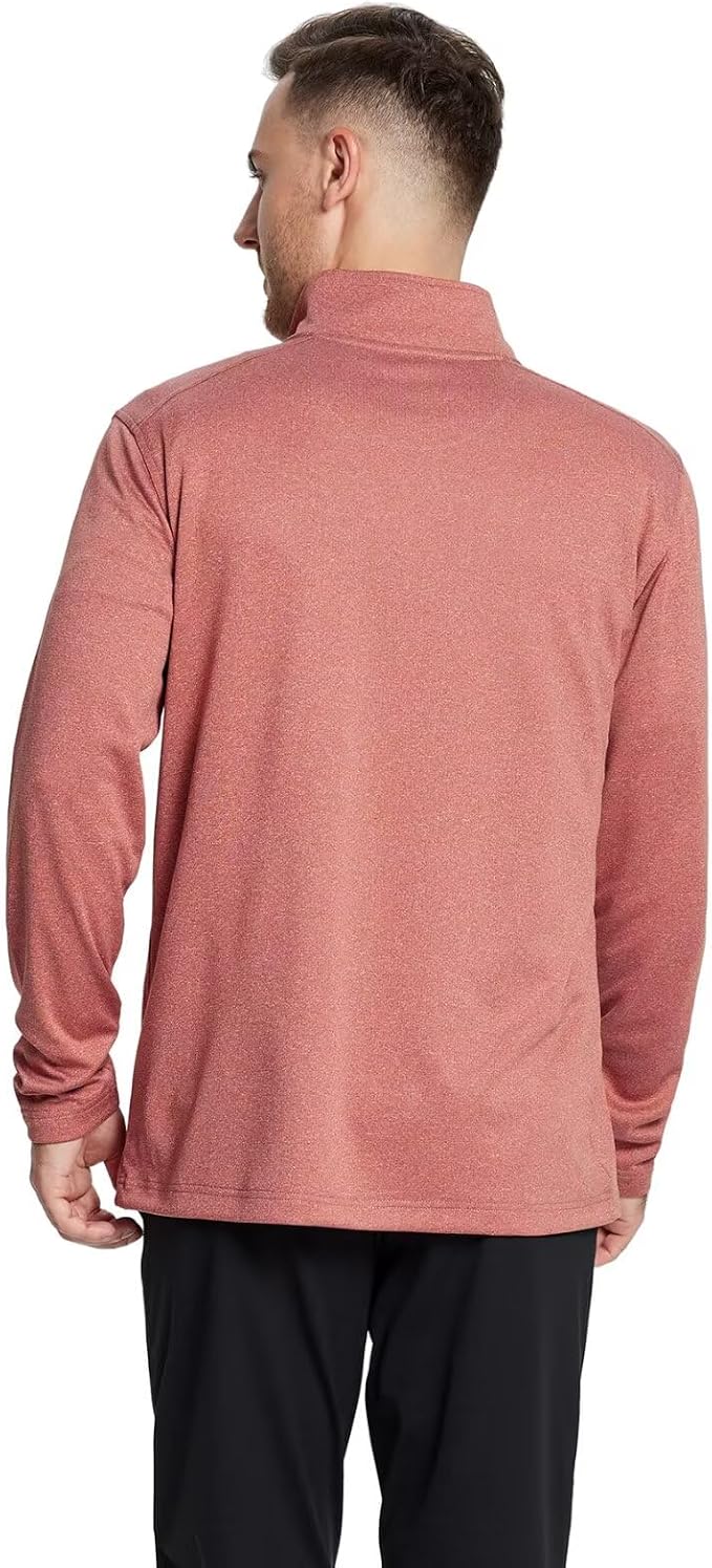 M MAELREG Quarter Zip Golf Pullover Men Dry Fit Long Sleeve Performance Wicking - Image 3