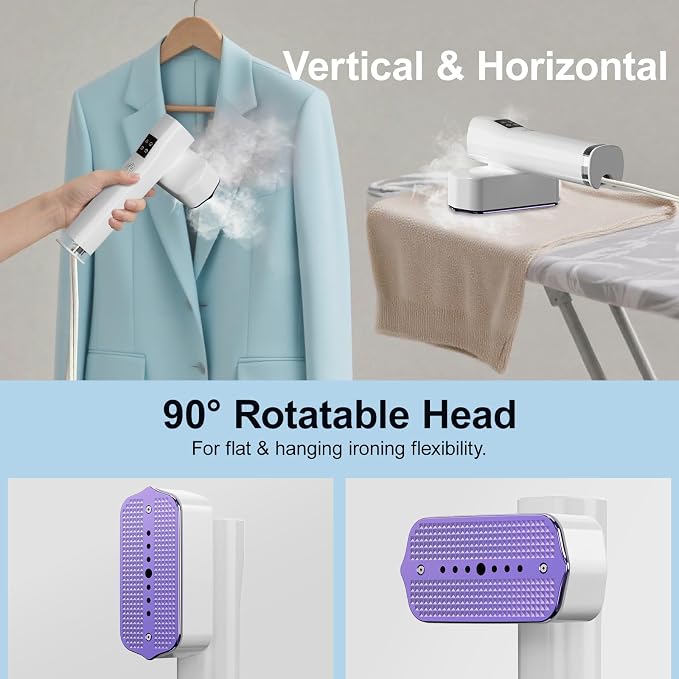 Steamer for Clothes, Handheld and Portable - Image 5