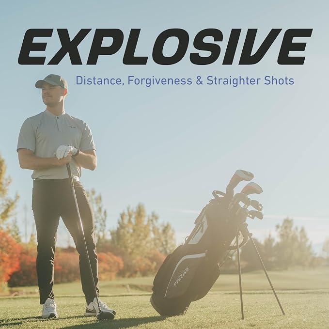 Precise M5 Men’s Golf Set – Driver, 5-PW Irons, Stand Bag and 3 Headcovers - Image 3